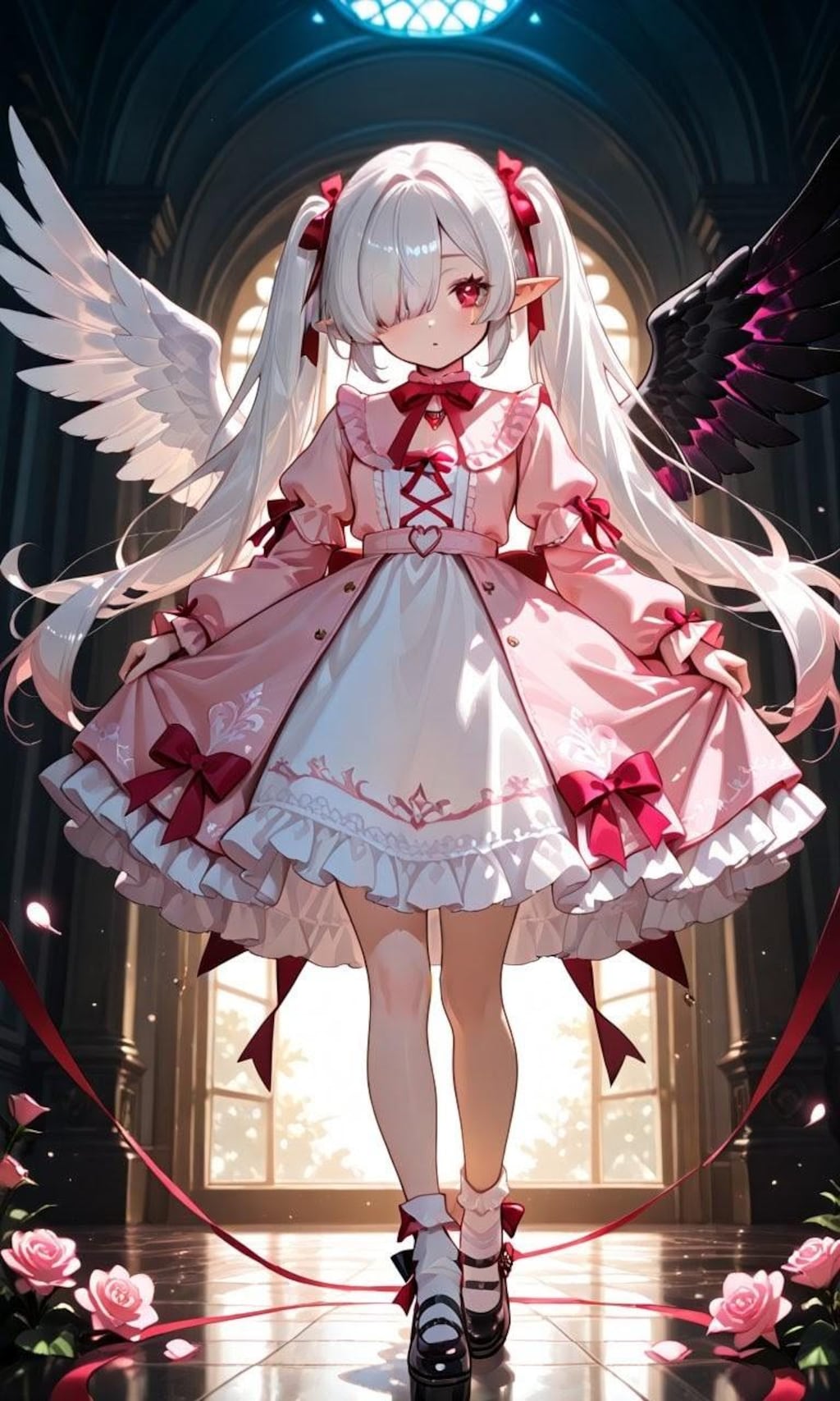 翼のゴシックロリータのシロネさん
