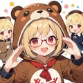 [空欄答え] キレイな(クマミミ)だね。 2枚目