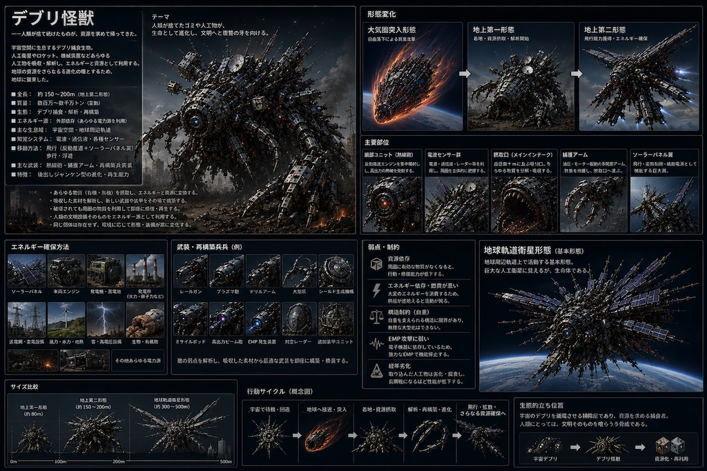 デブリ怪獣