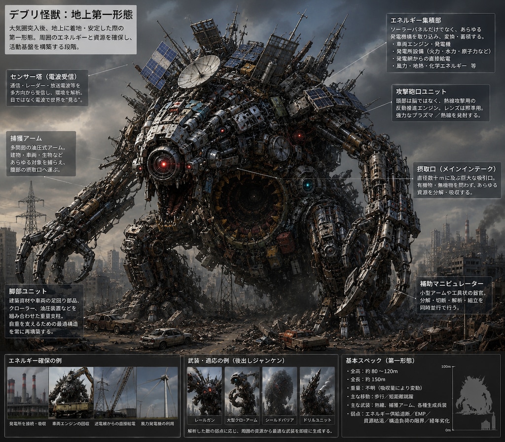 デブリ怪獣