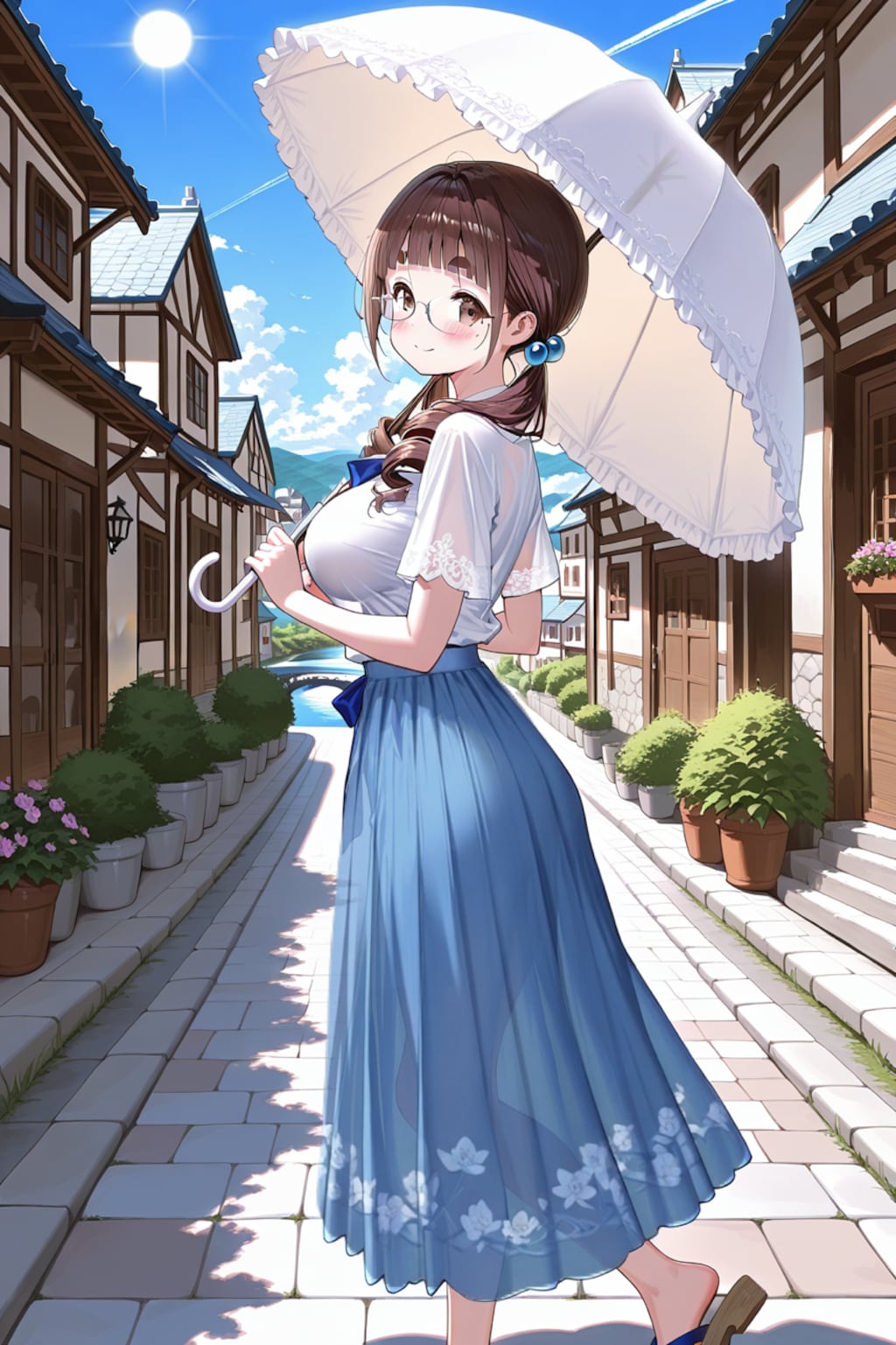 夏ロンスカ