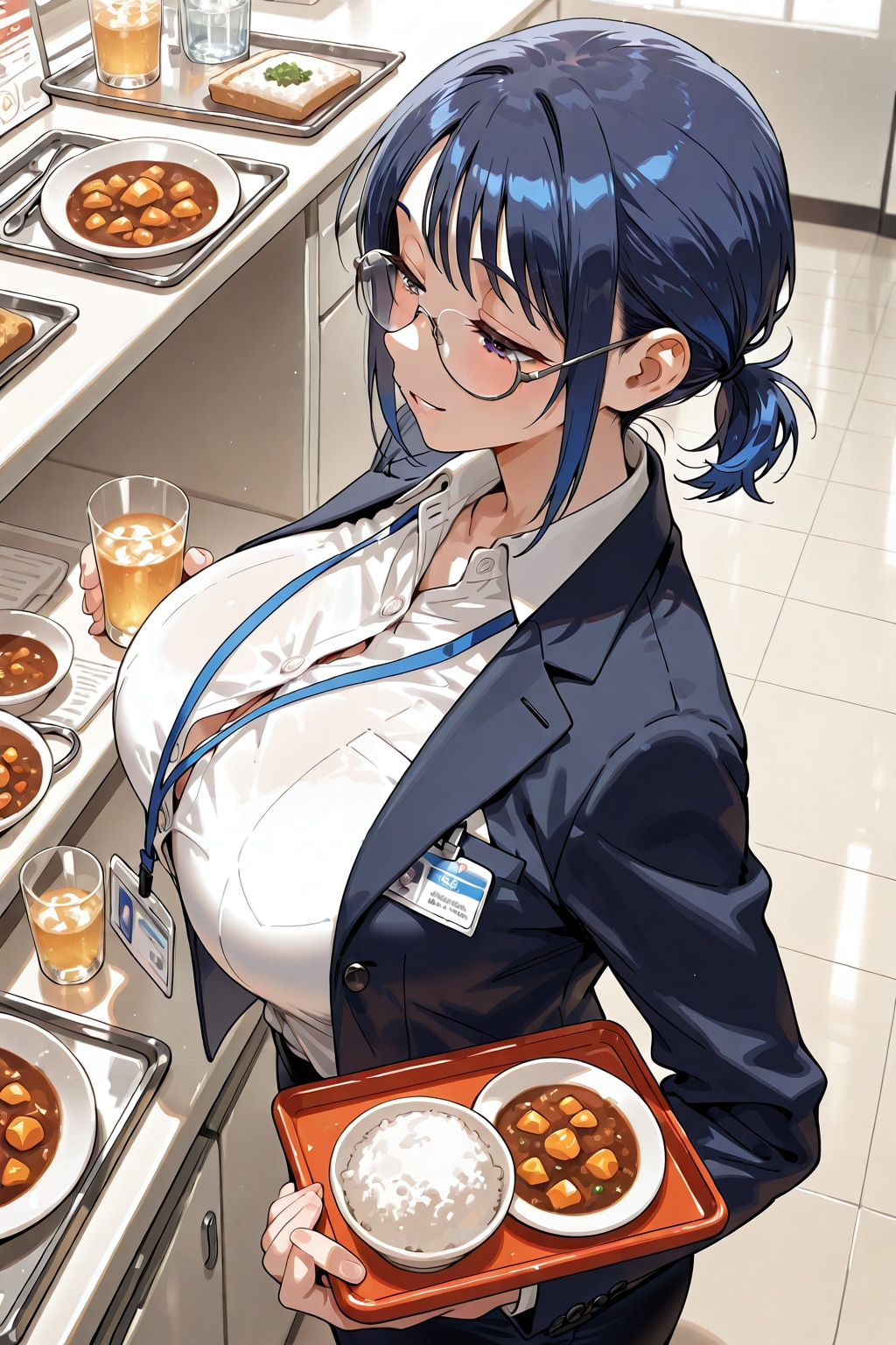 空いてる席は、と