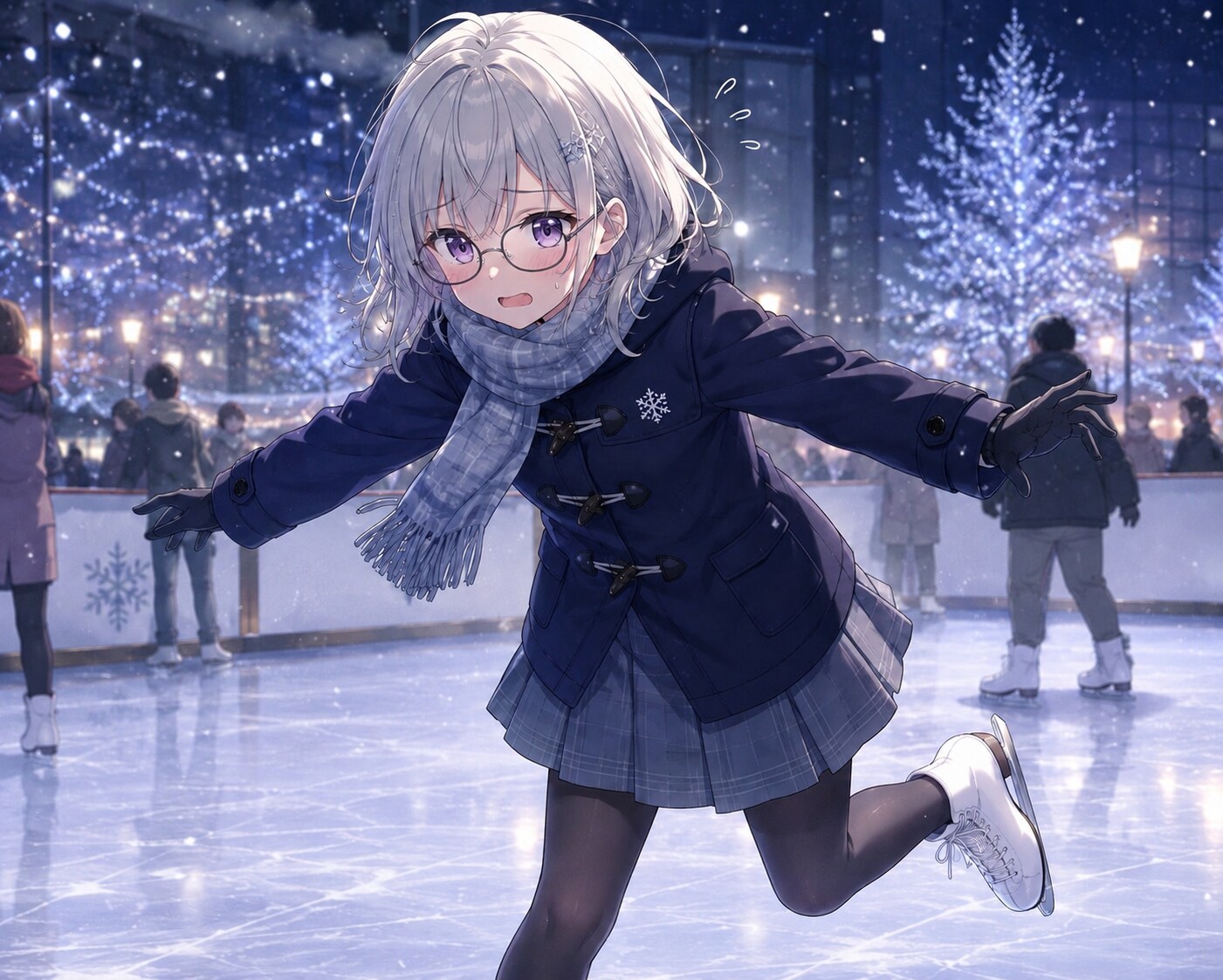 氷の上では、優等生になれません。