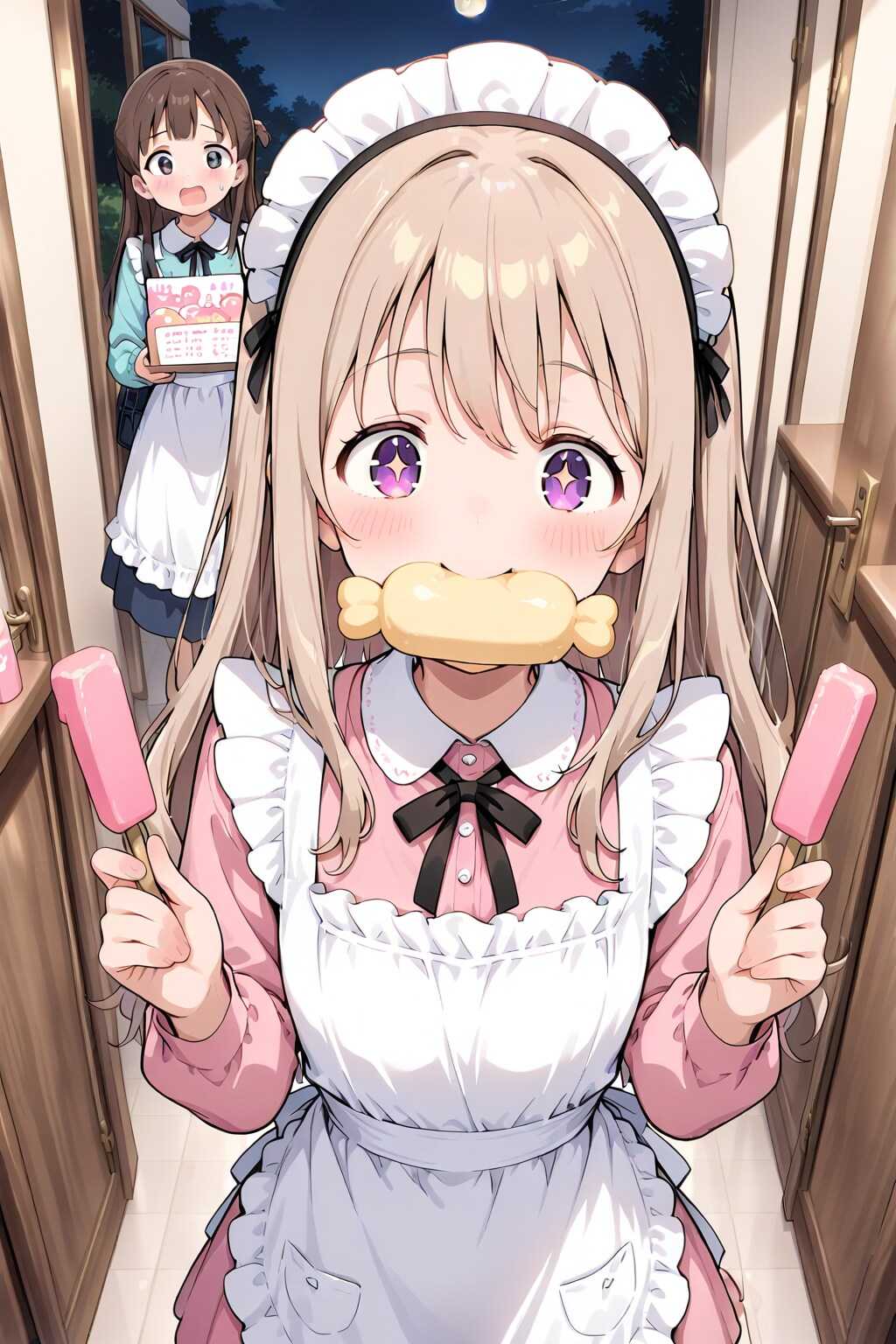 あーまた餌付けしてる！