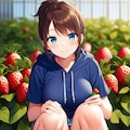 イチゴ狩り 4枚目