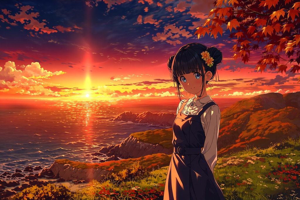 夕暮れのおだんごちゃん🍡✨159