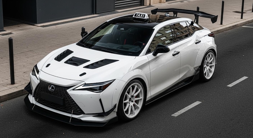 LEXUS RZ350eタクシーのドリ車