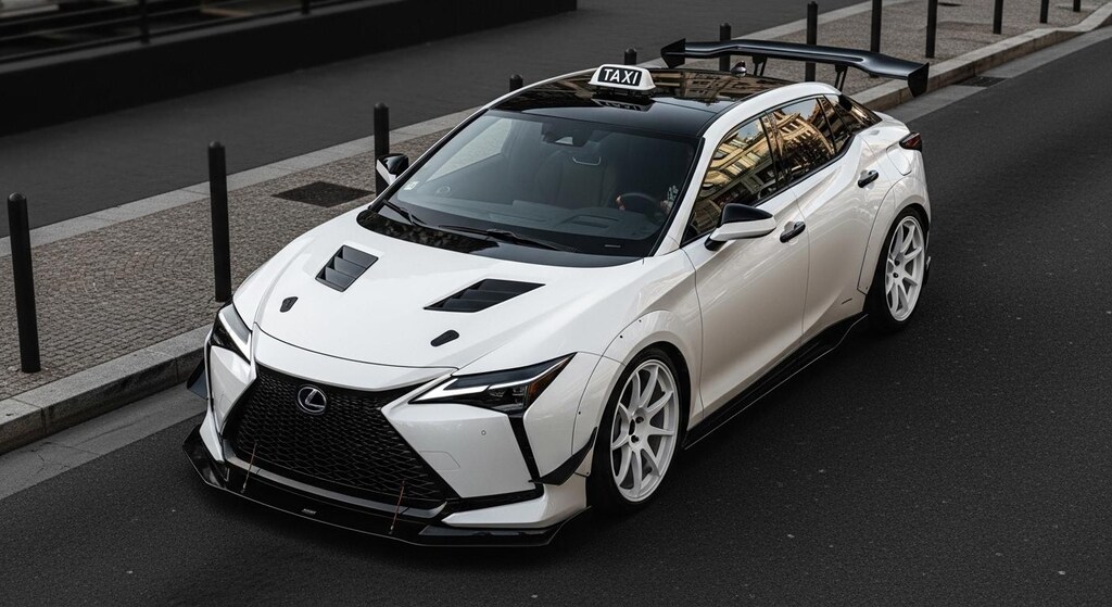 LEXUS RZ350eタクシーのドリ車