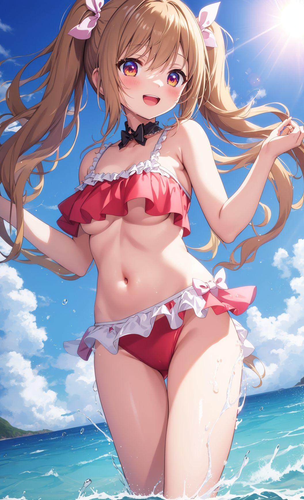 ねぇ君も一緒に泳がない？❤️