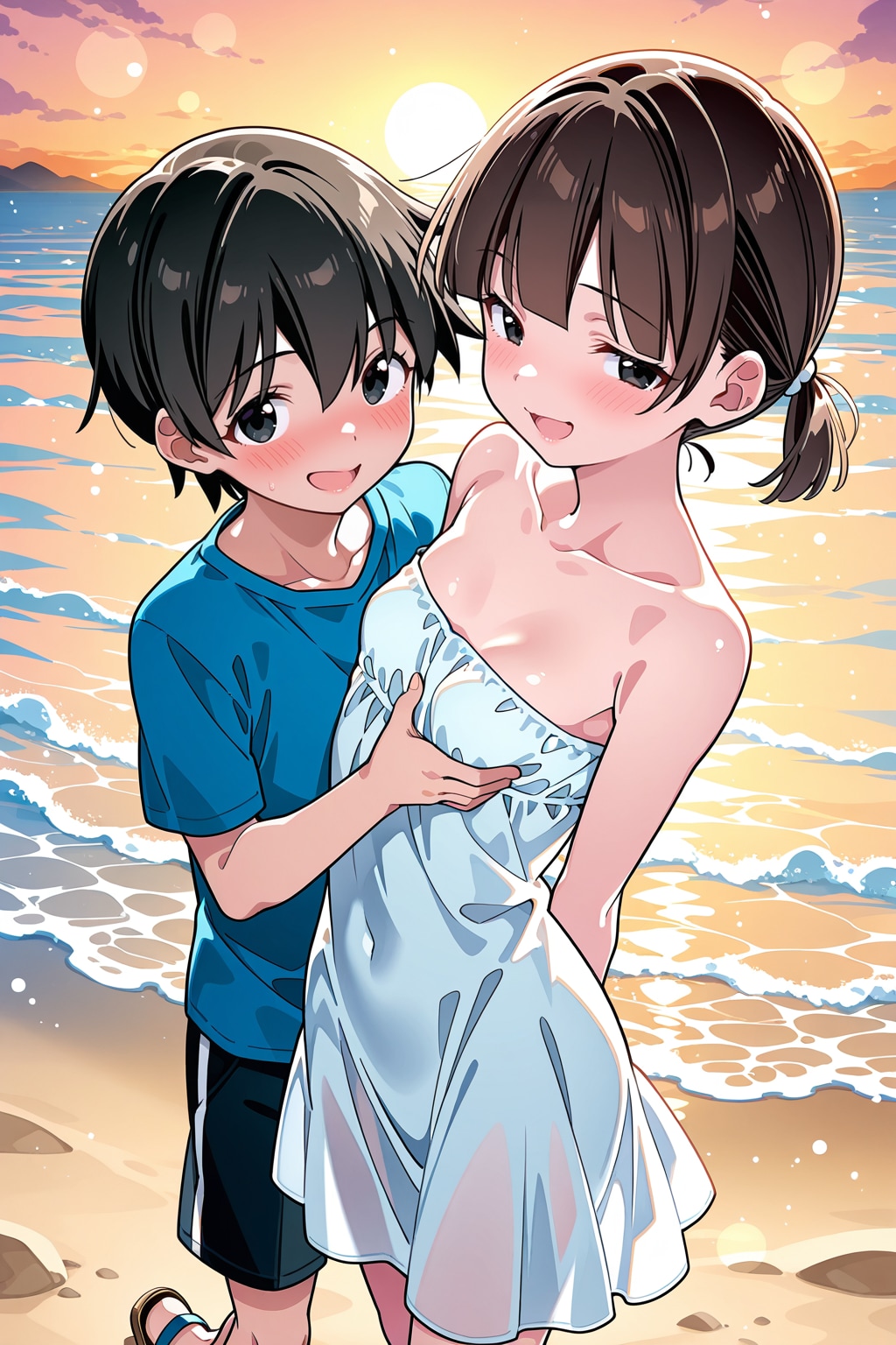 雫ちゃんと照太
