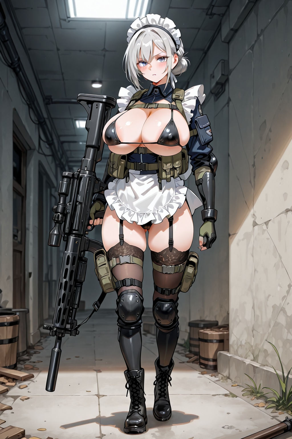 武装メイド