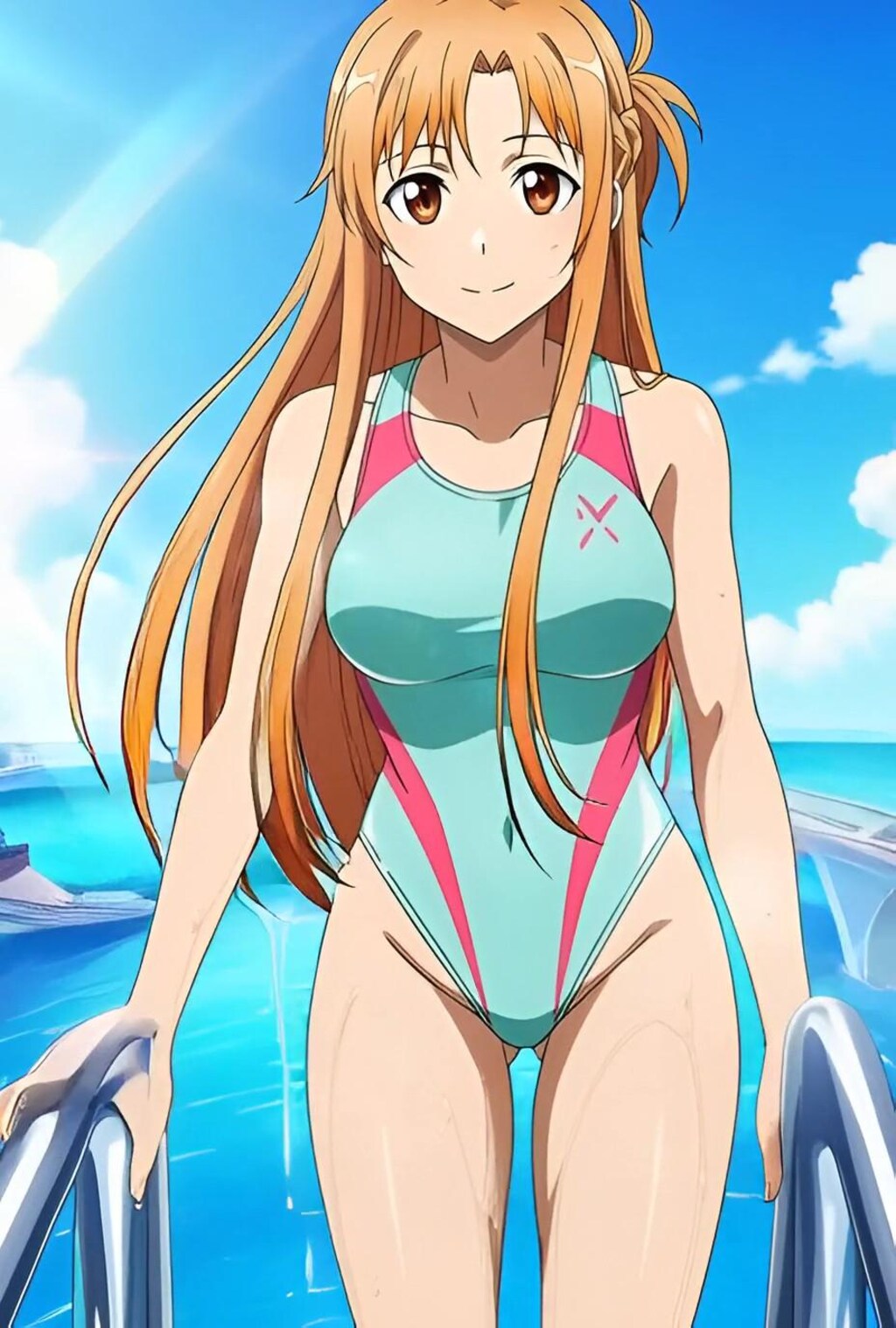 アスナの競泳水着姿　詰め合わせ　第6弾