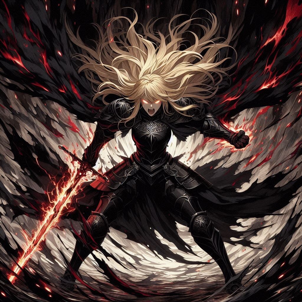 [BGM付き]ブロンドの女騎士さん769