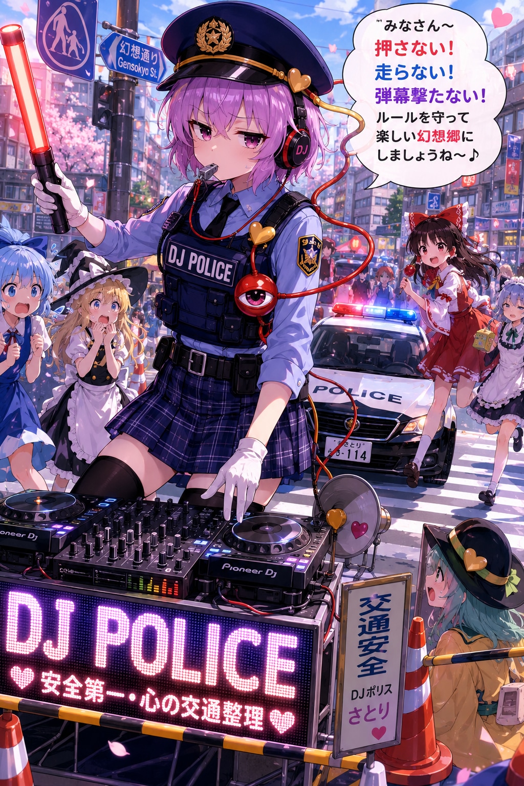 ＤＪポリスのさとりちゃん