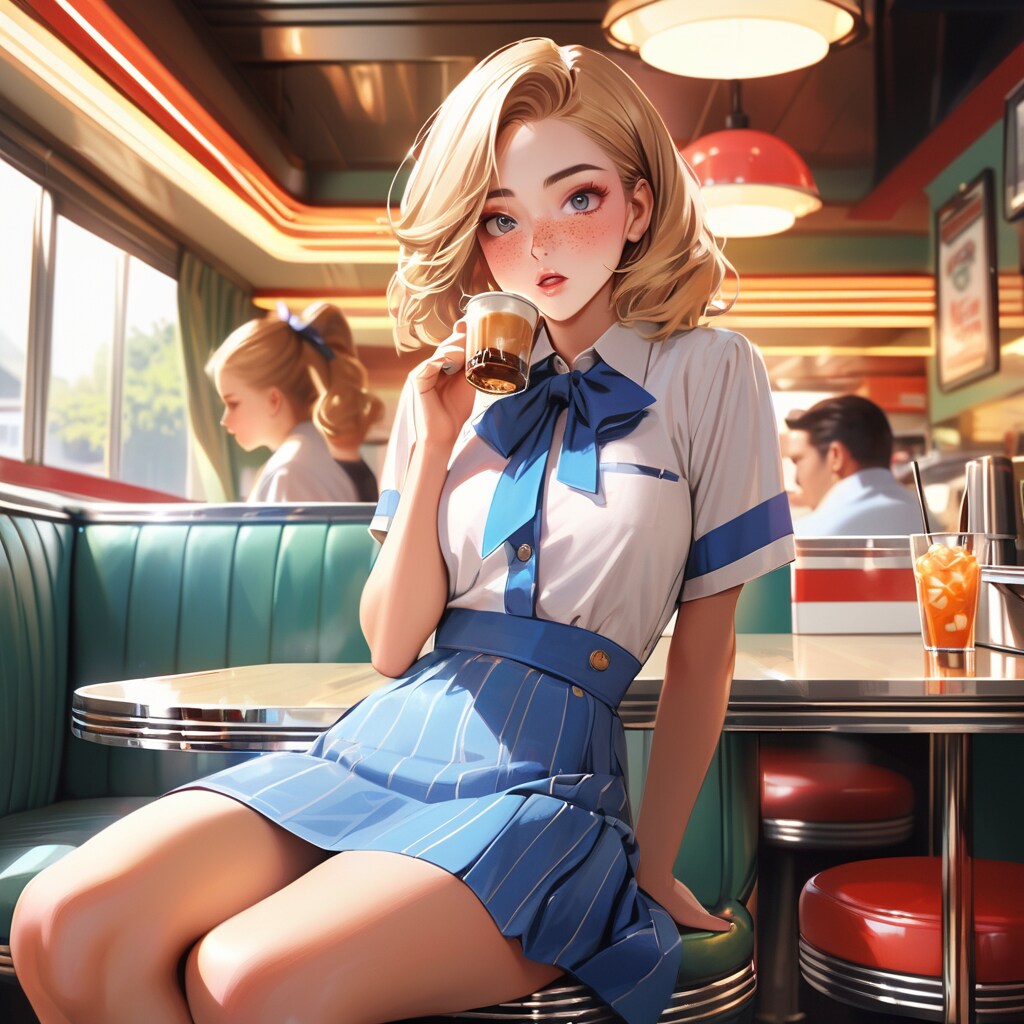 diner 3 | の人気AIイラスト・グラビア