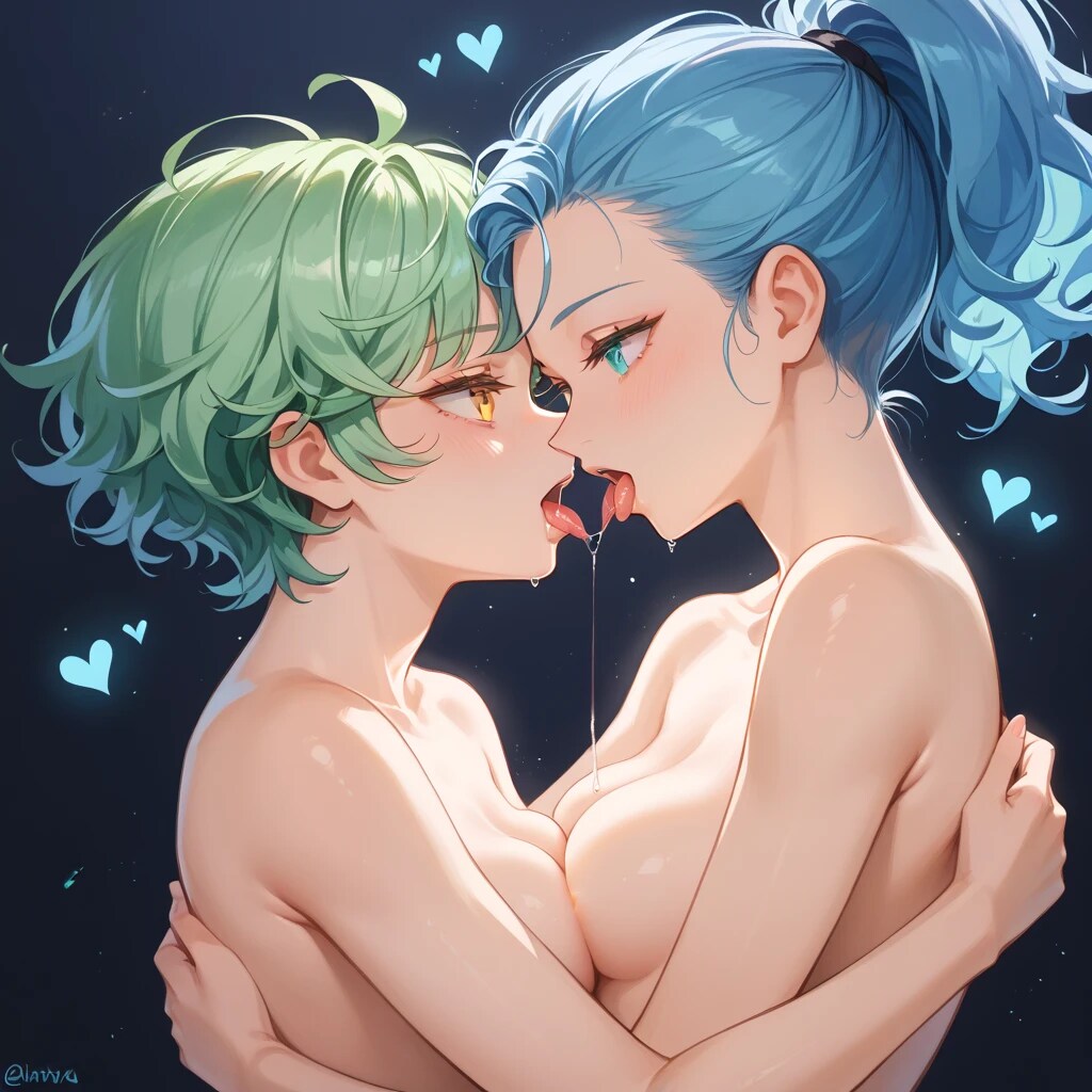 レズよだれべろべろ