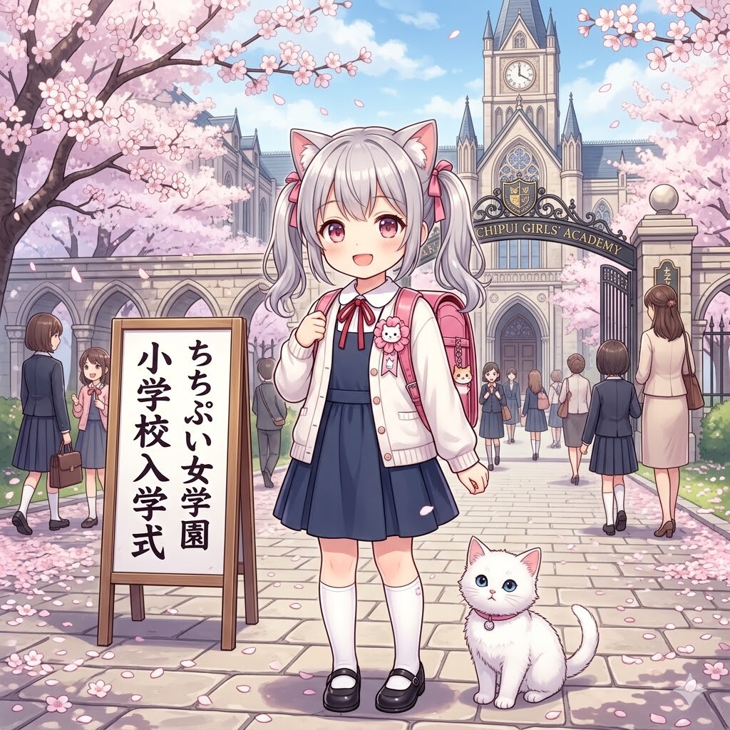 ちちぷい女学園小学校入学式