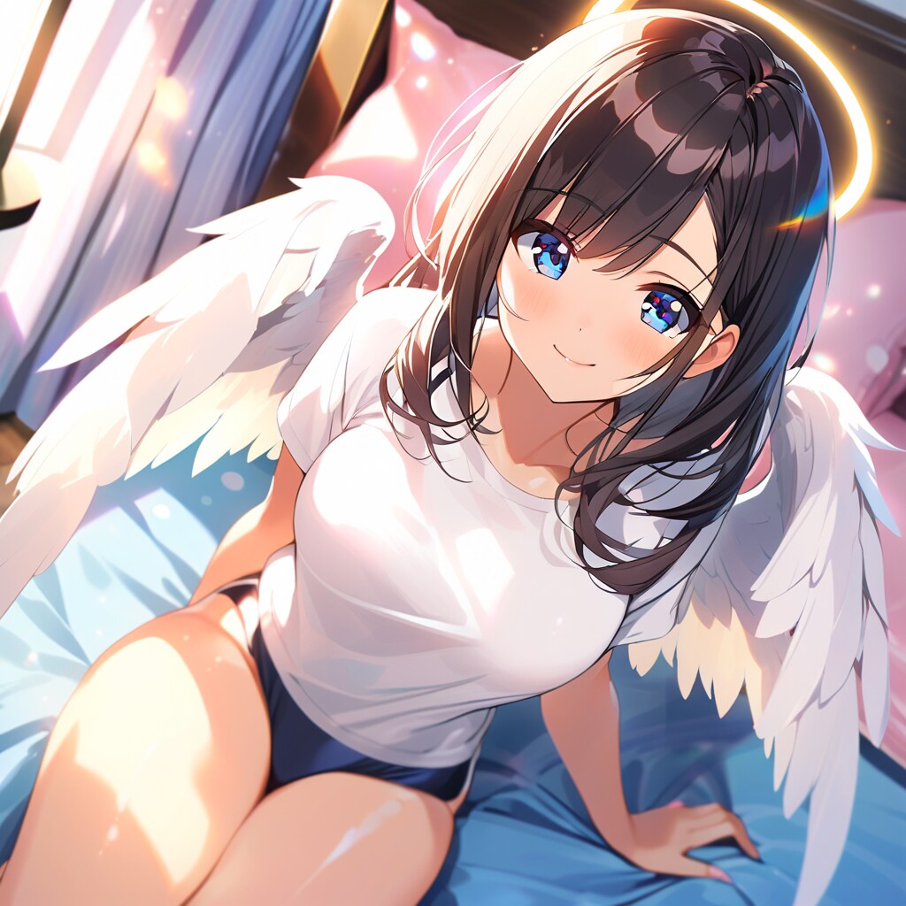 部屋着ブルマ天使さん