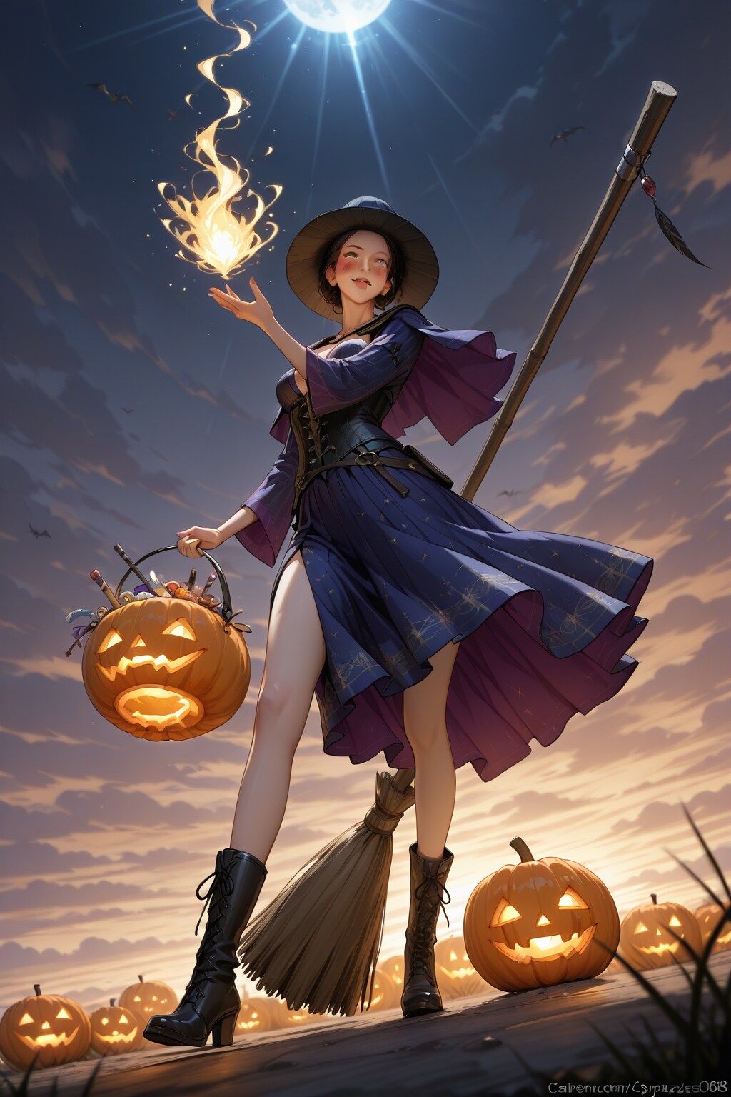 QILIN. ハロウィンナイトの魔女