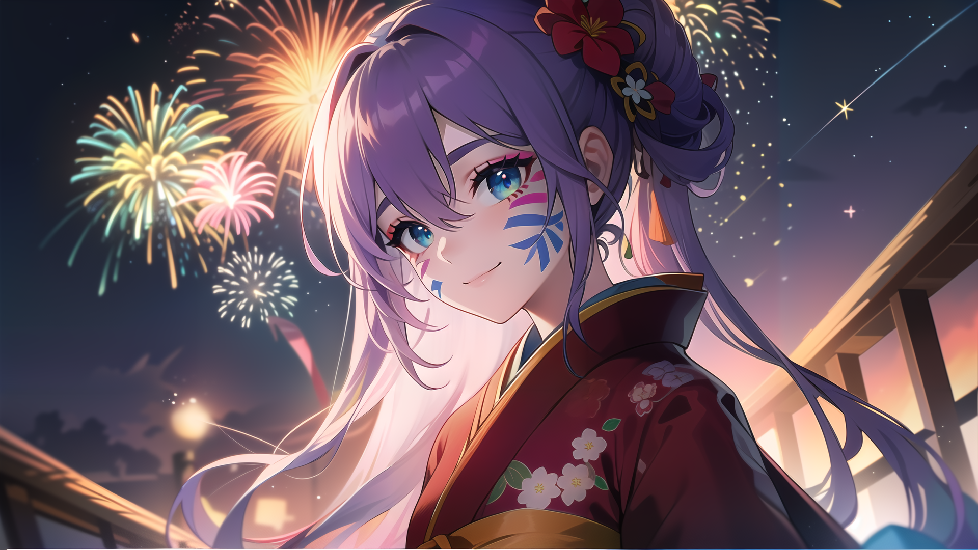 花火とおてんば娘
