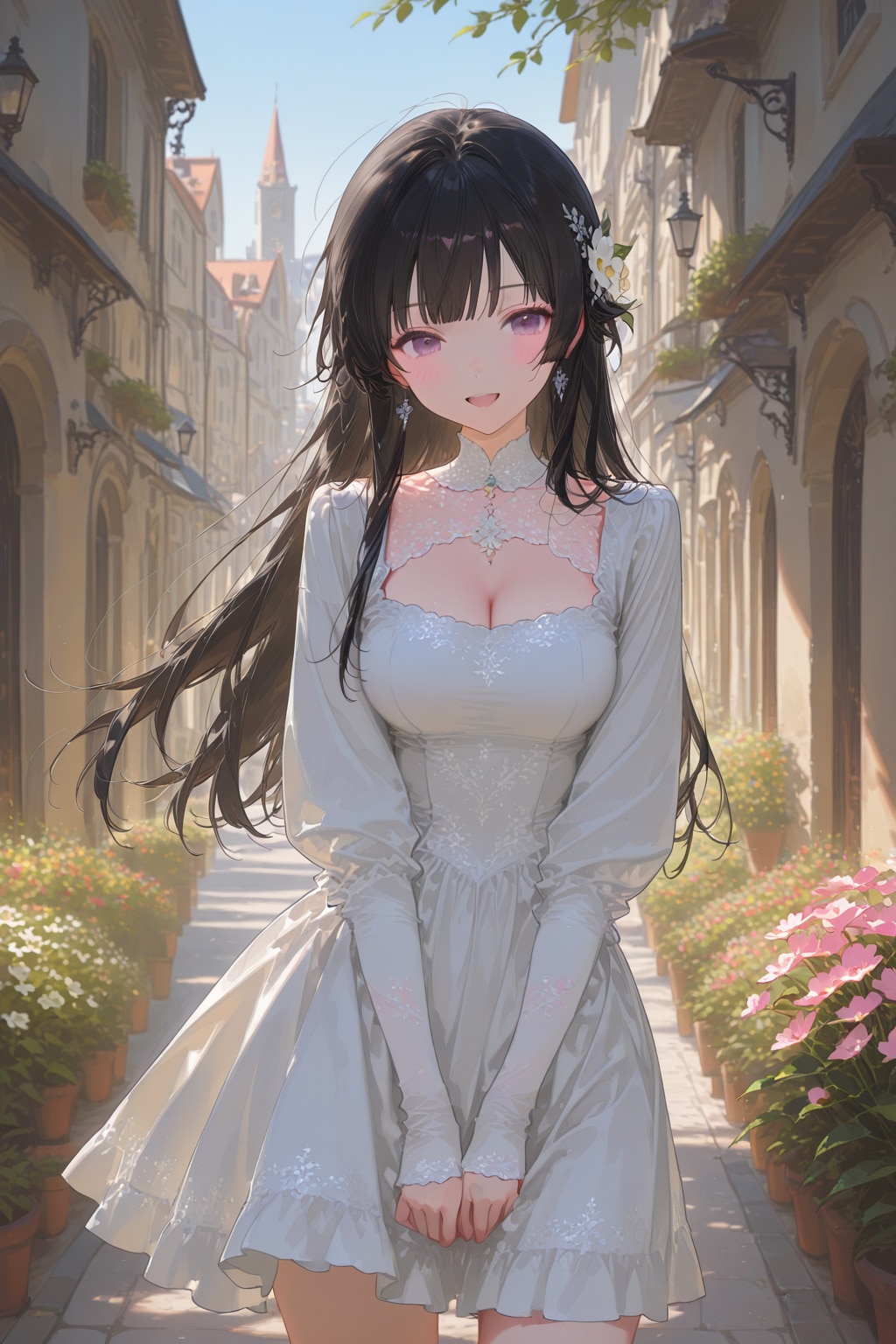 お忍び黒姫様 | の人気AIイラスト・グラビア