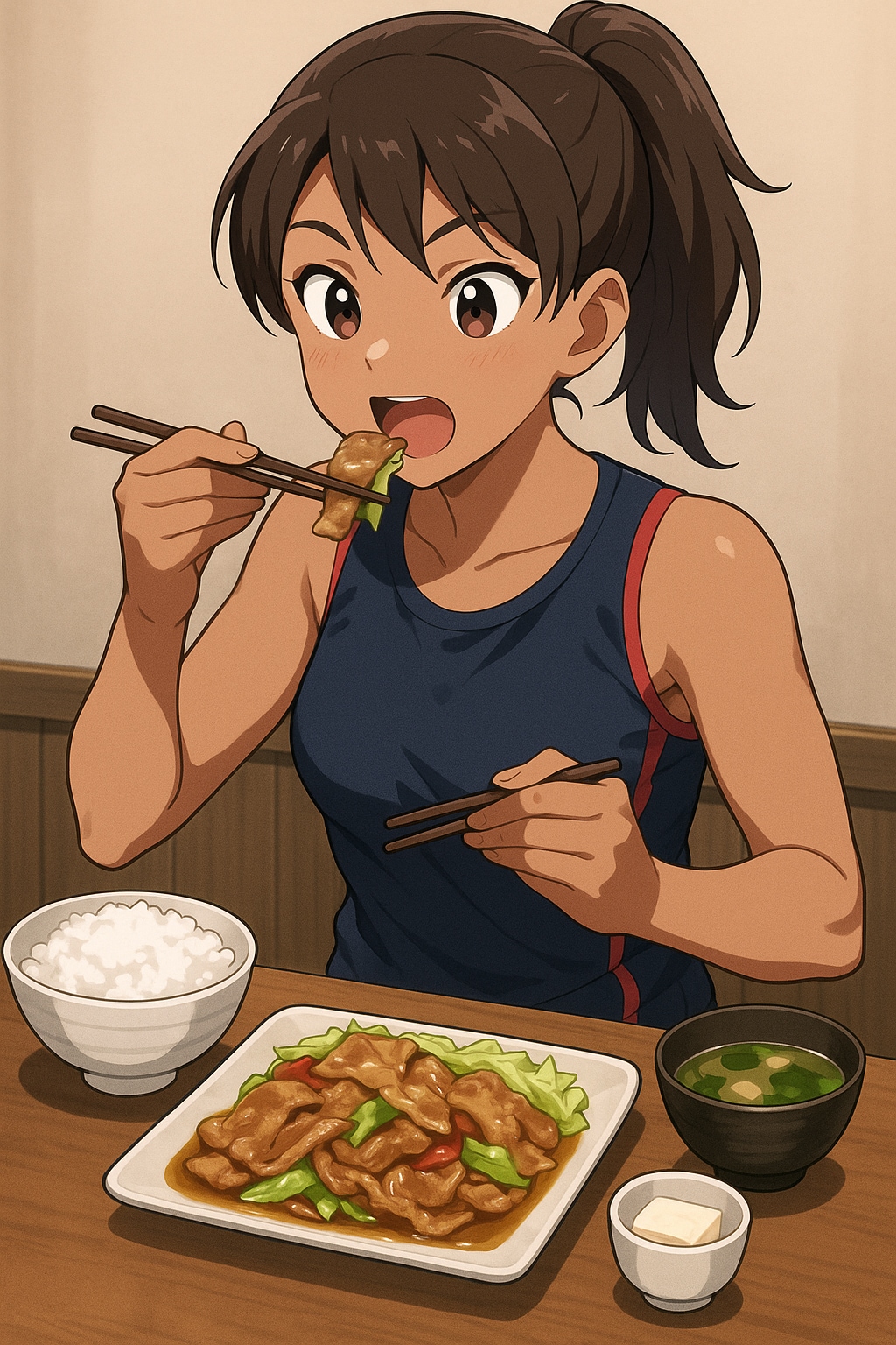 回鍋肉定食