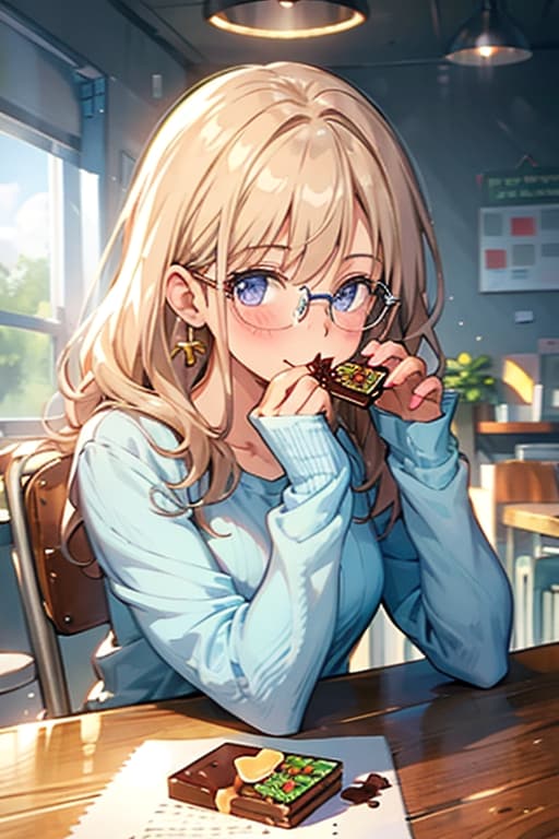 今日の眼鏡っ娘　2／14