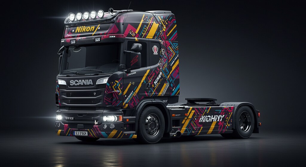 ニコンスカニアトラック