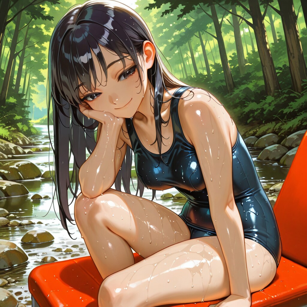 川スク水