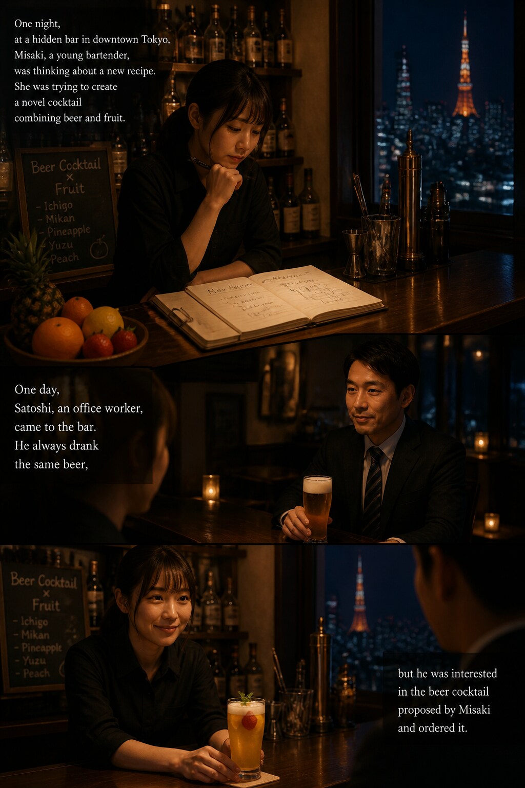 泡とフルーツの誘惑のリベンジ