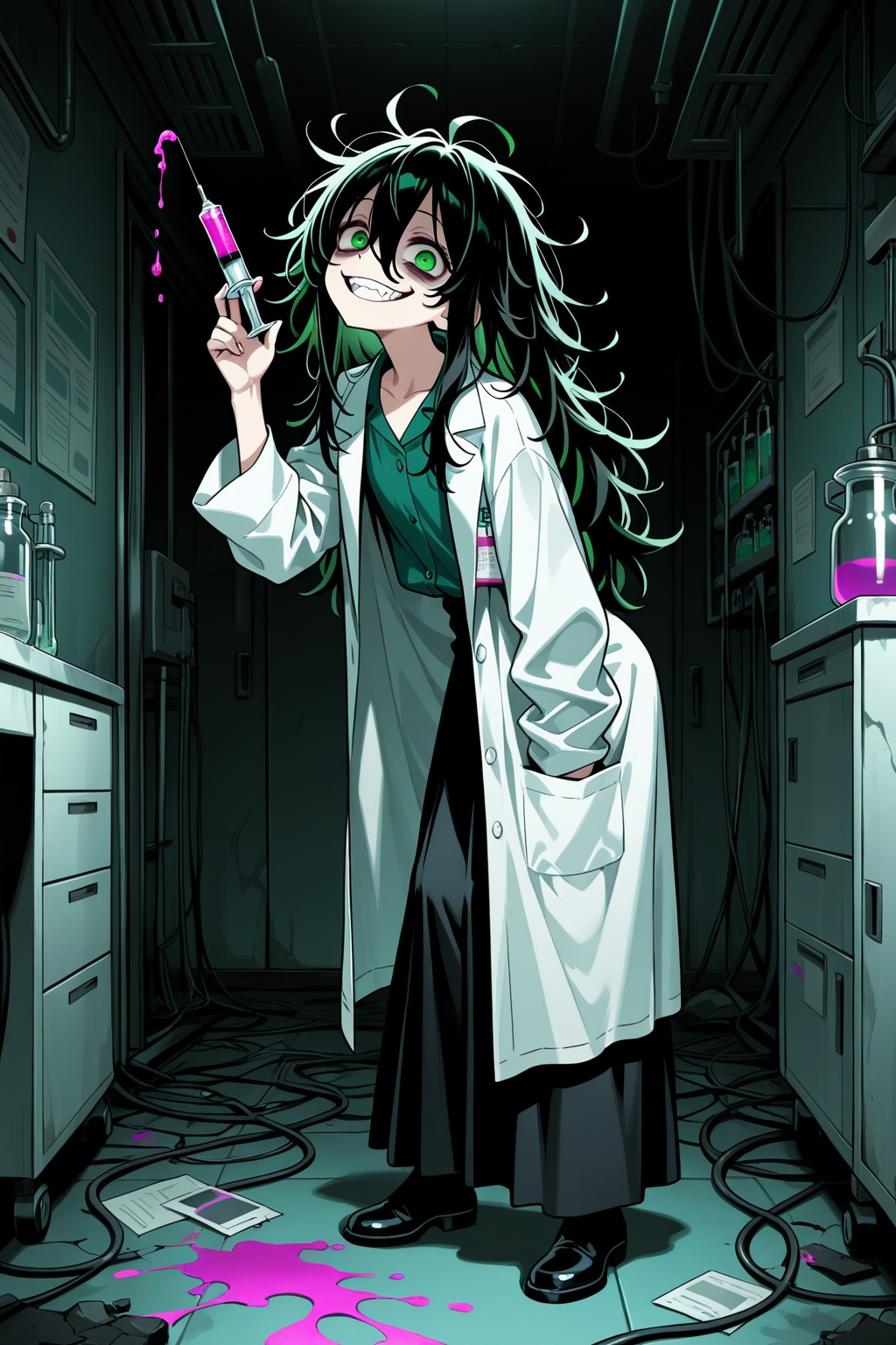 お薬注射しましょうねえ〜〜 | の人気AIイラスト・グラビア