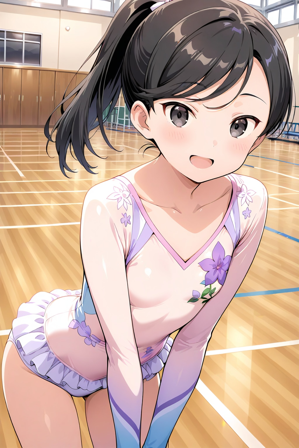 新体操部の沙希ちゃん✨６