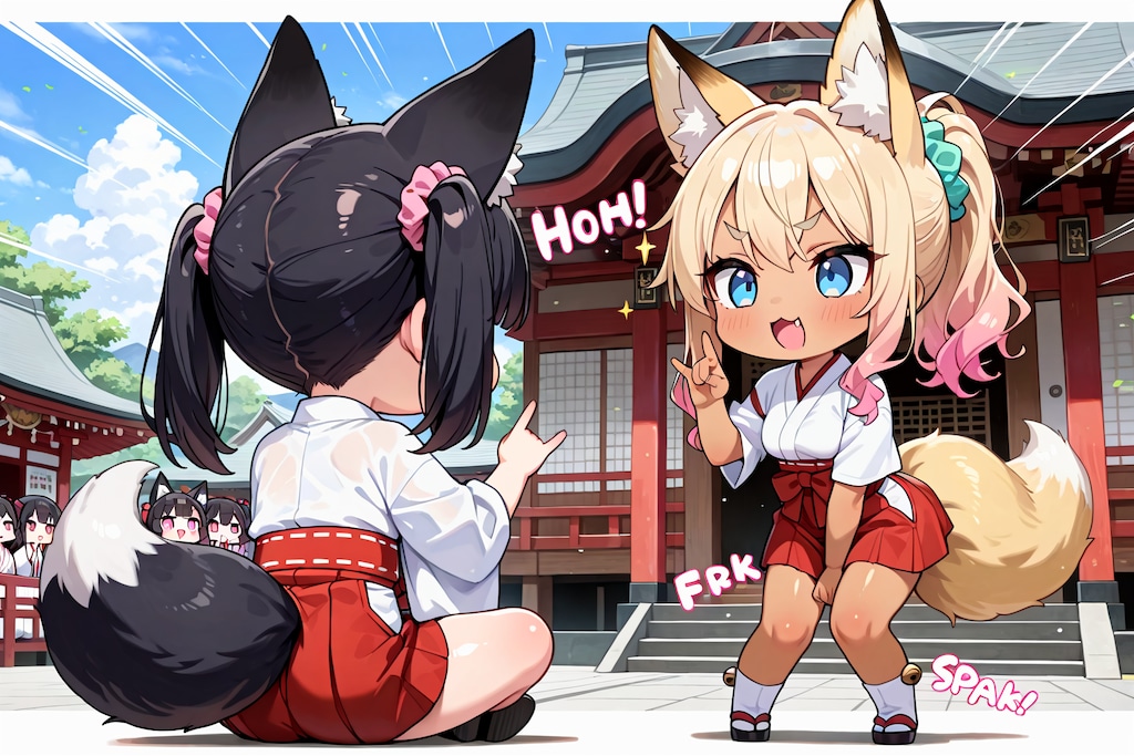 神前おキツネポーズバトル2026