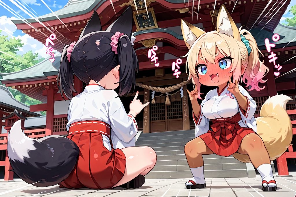 神前おキツネポーズバトル2026