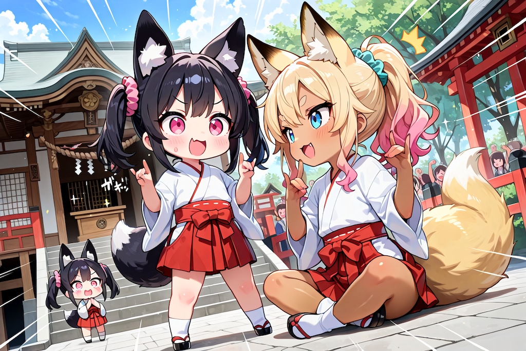 神前おキツネポーズバトル2026