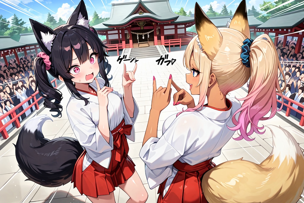 神前おキツネポーズバトル2026