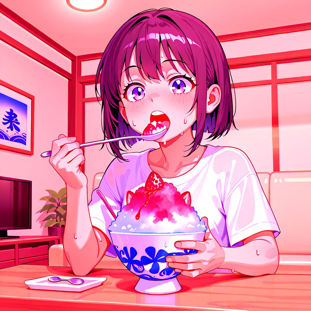 かき氷で涼！