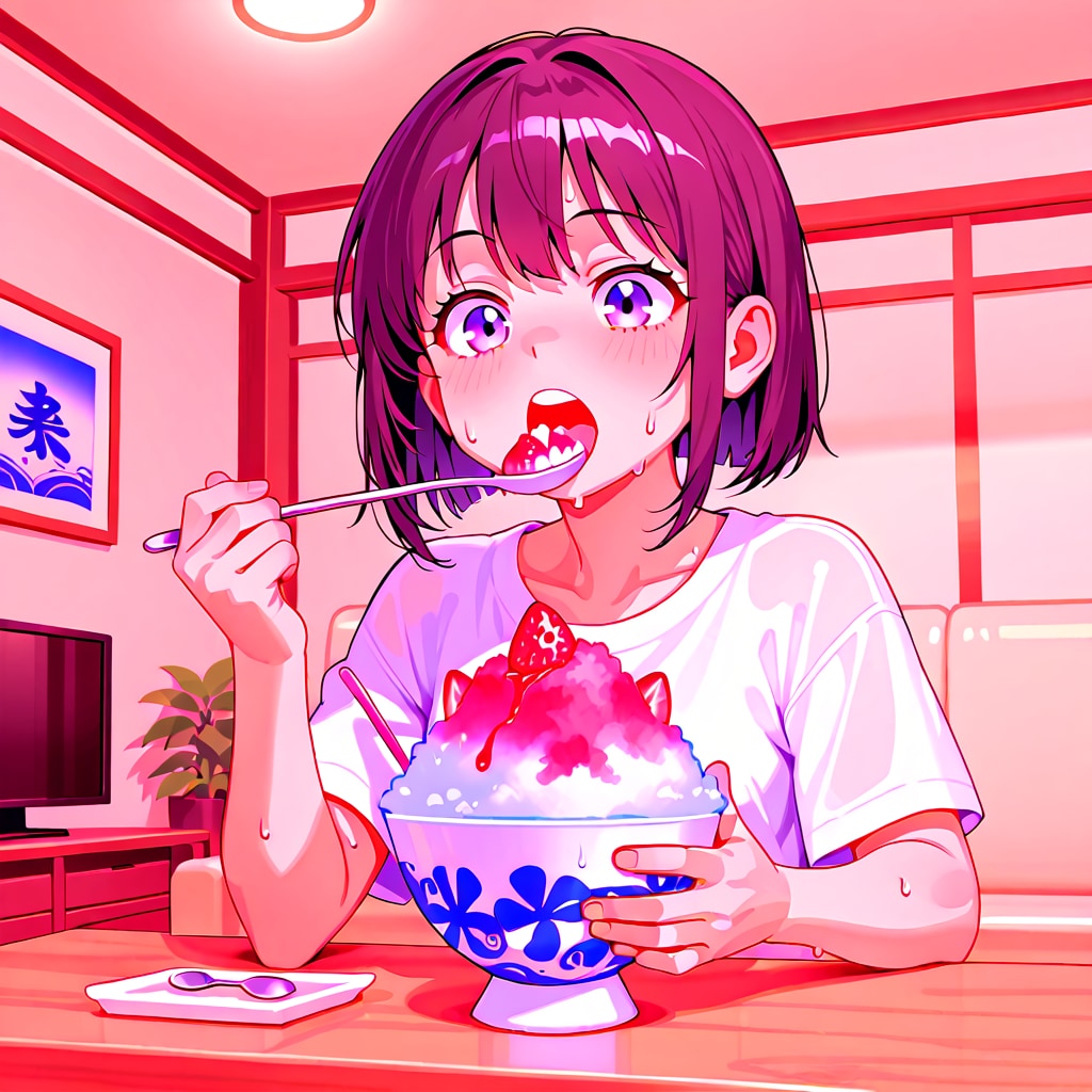 かき氷で涼！