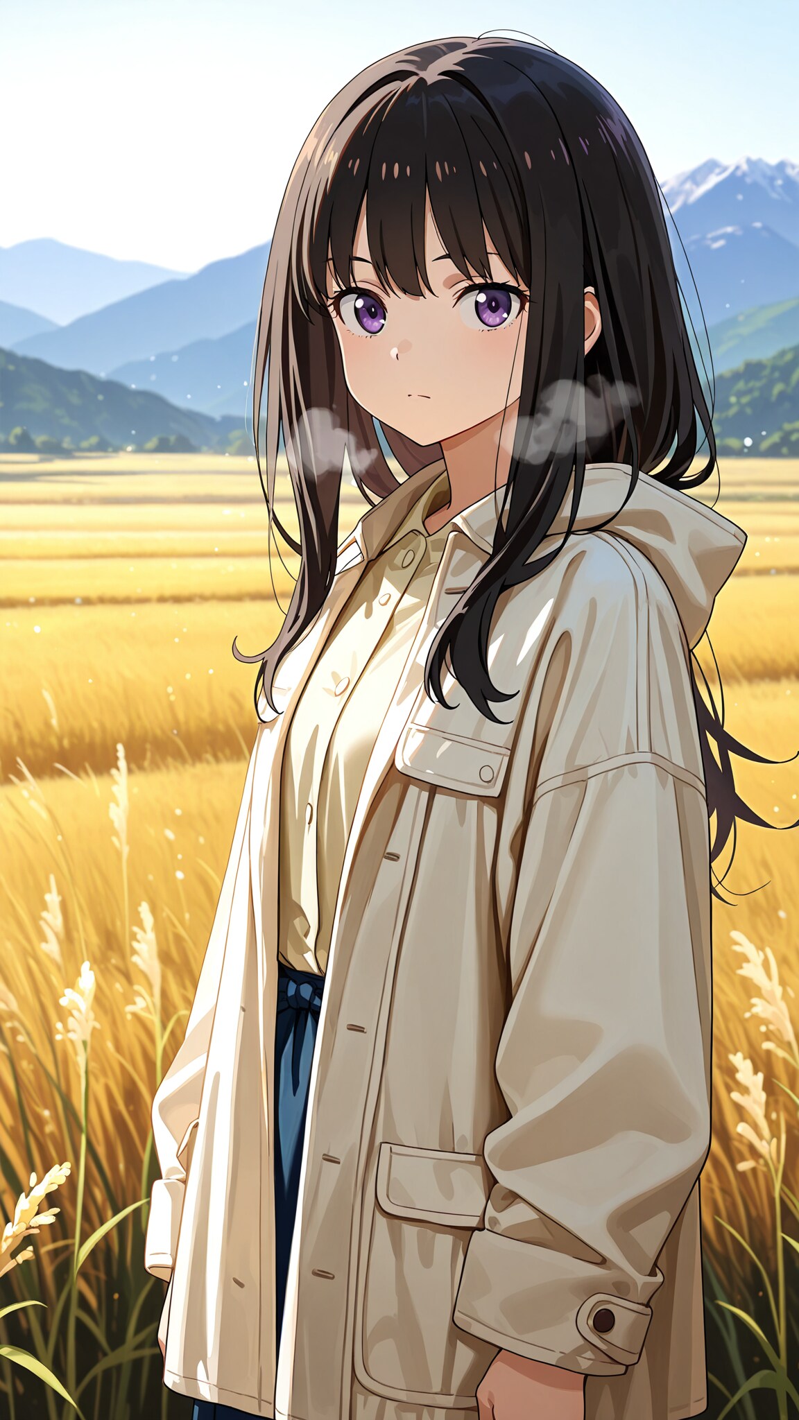 朝霧の田園 | の人気AIイラスト・グラビア