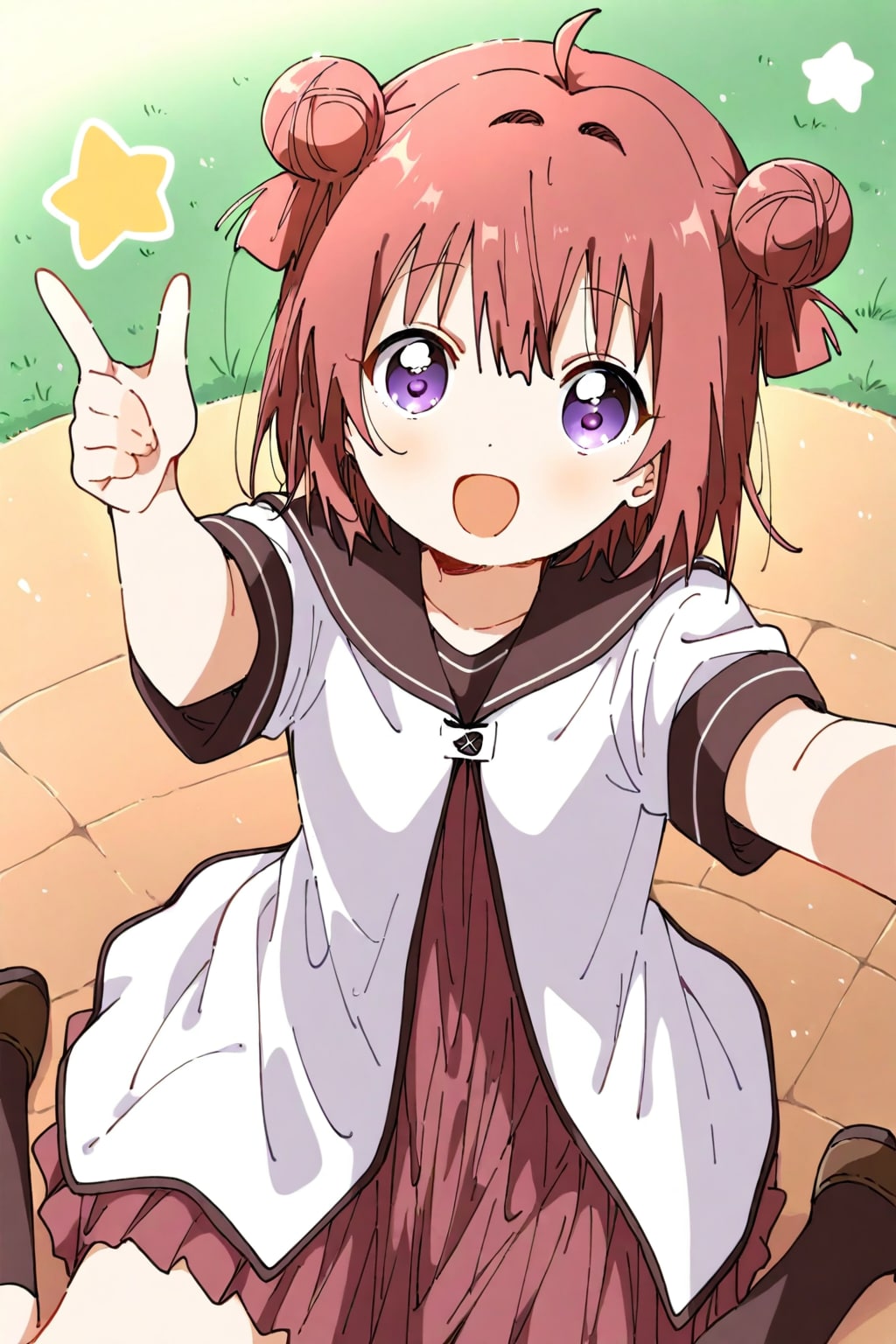 ちち生で赤座あかり