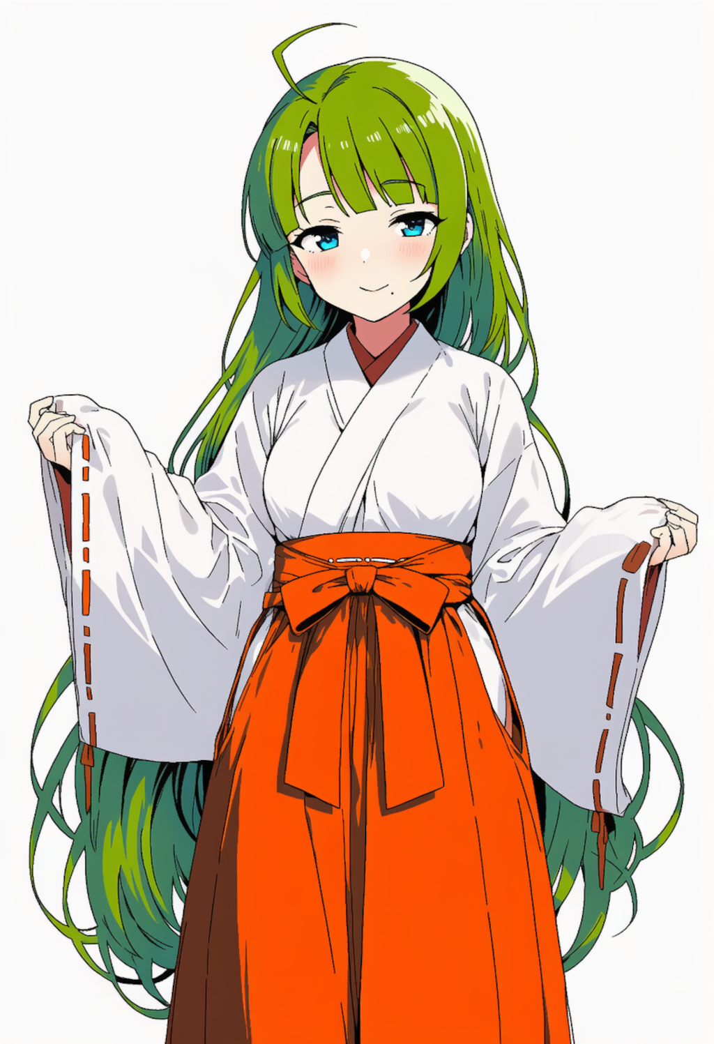 夕雲ちゃん　巫女風