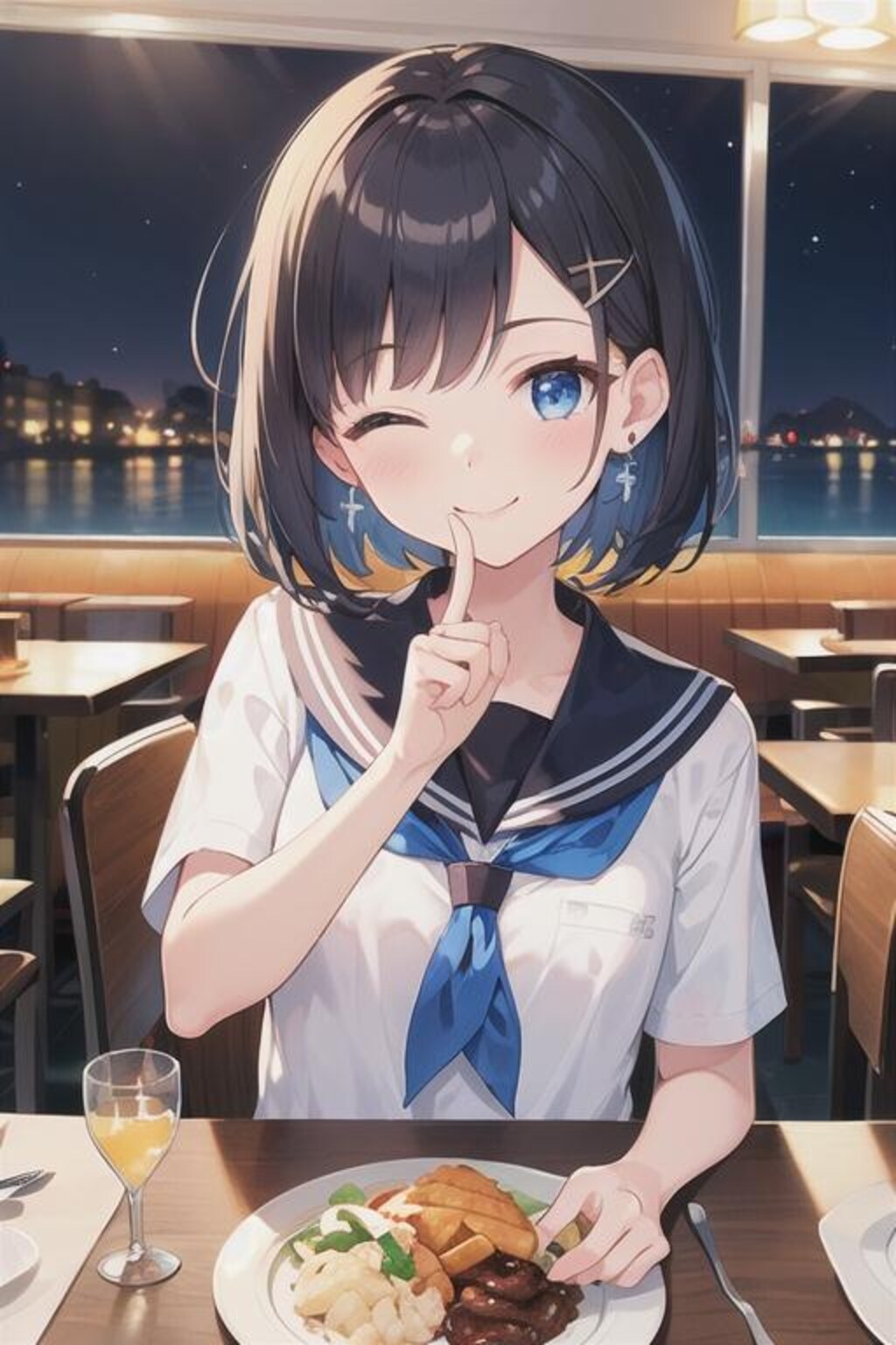 幼馴染の癖（ボツ画像）