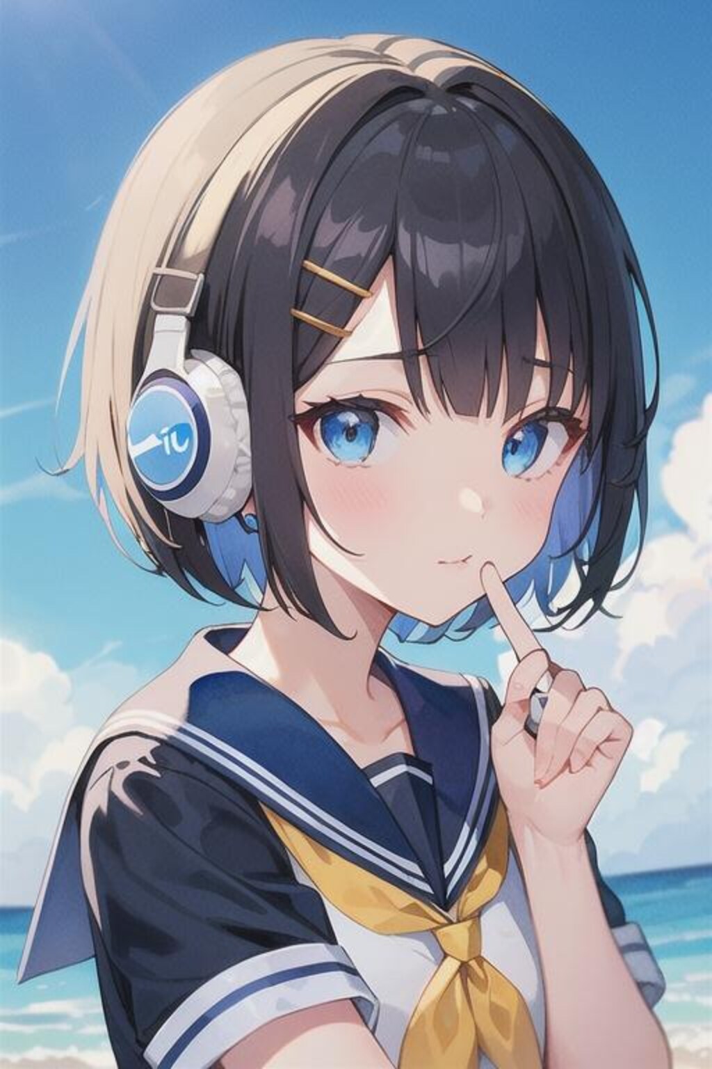 幼馴染の癖（ボツ画像）