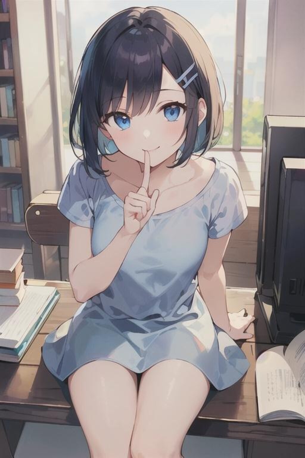 幼馴染の癖（ボツ画像）