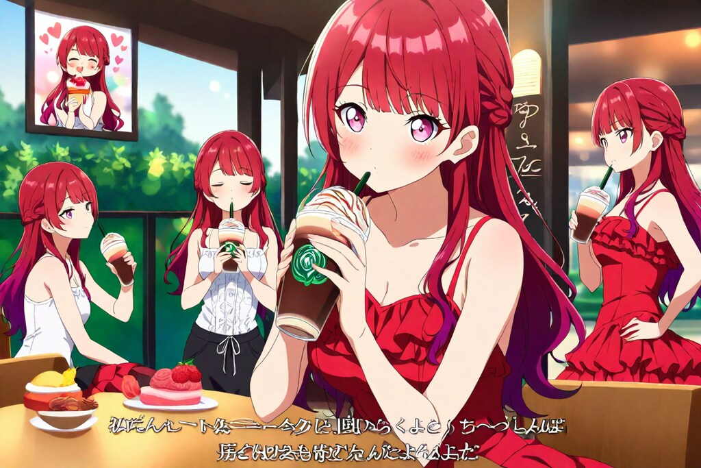 5等分のカフェラテ？