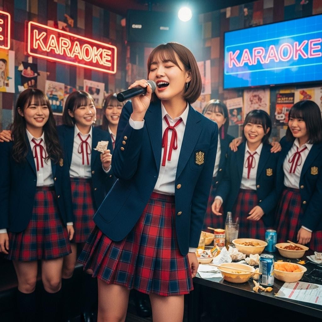 ＪＫの放課後　カラオケ