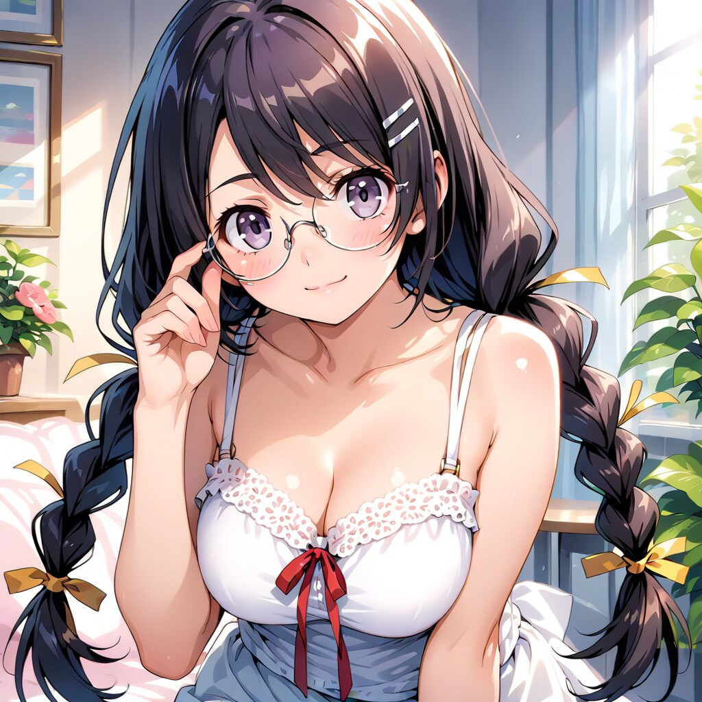 地味眼鏡　羽川翼