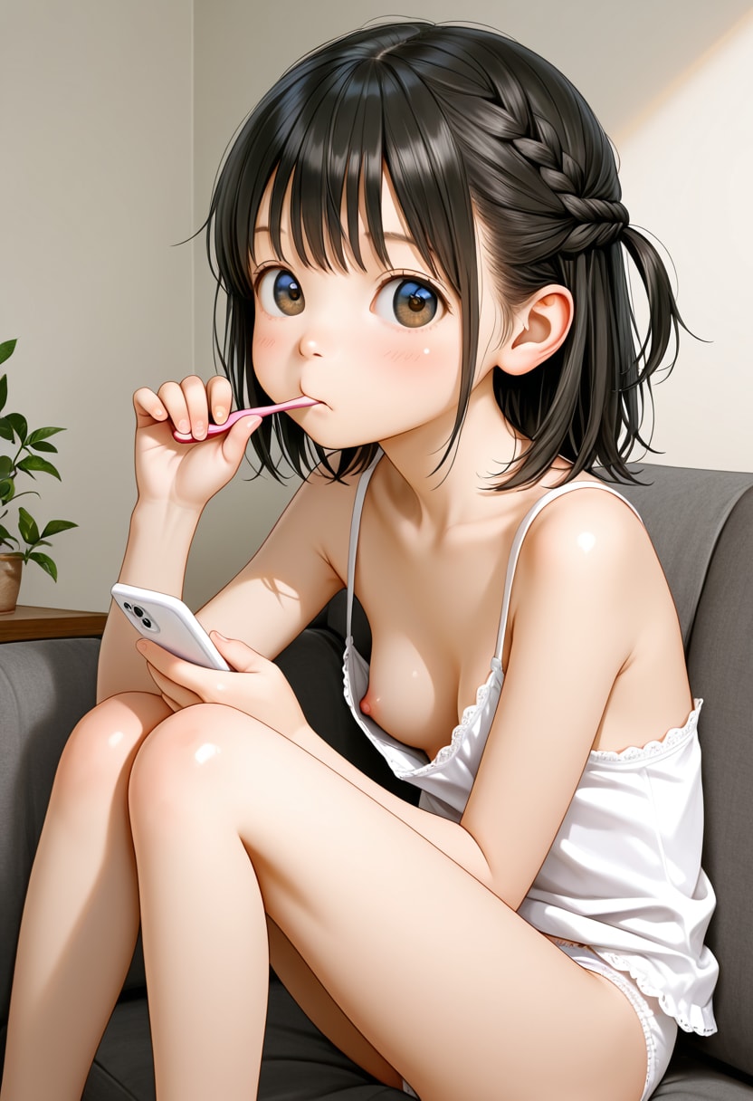 あっ、おはよ