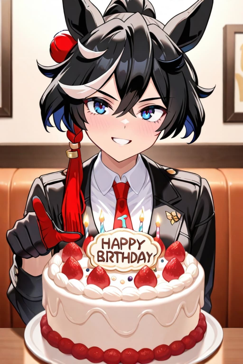 お誕生日のカツラギエース🎂