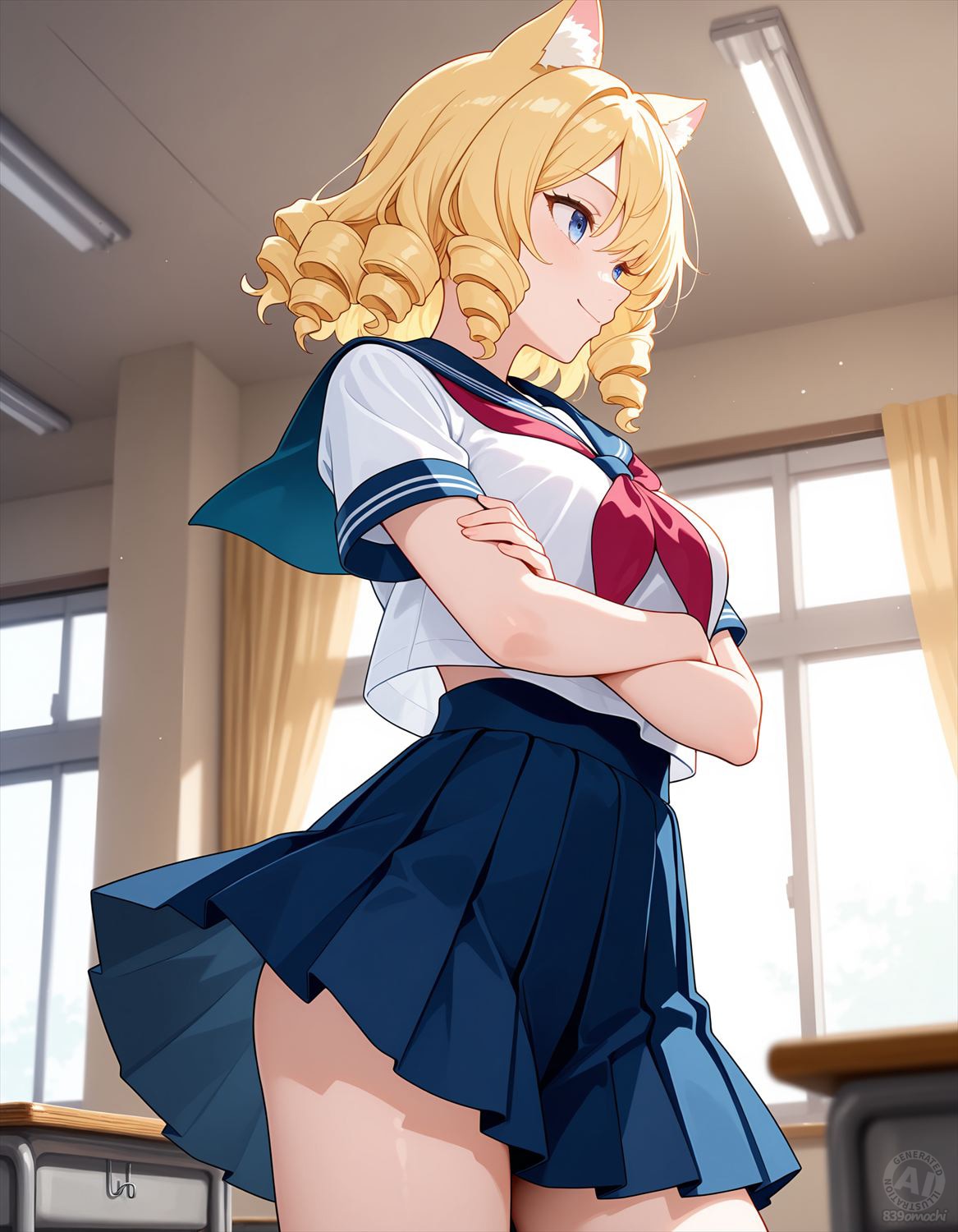 みなぎる自信。 | の人気AIイラスト・グラビア